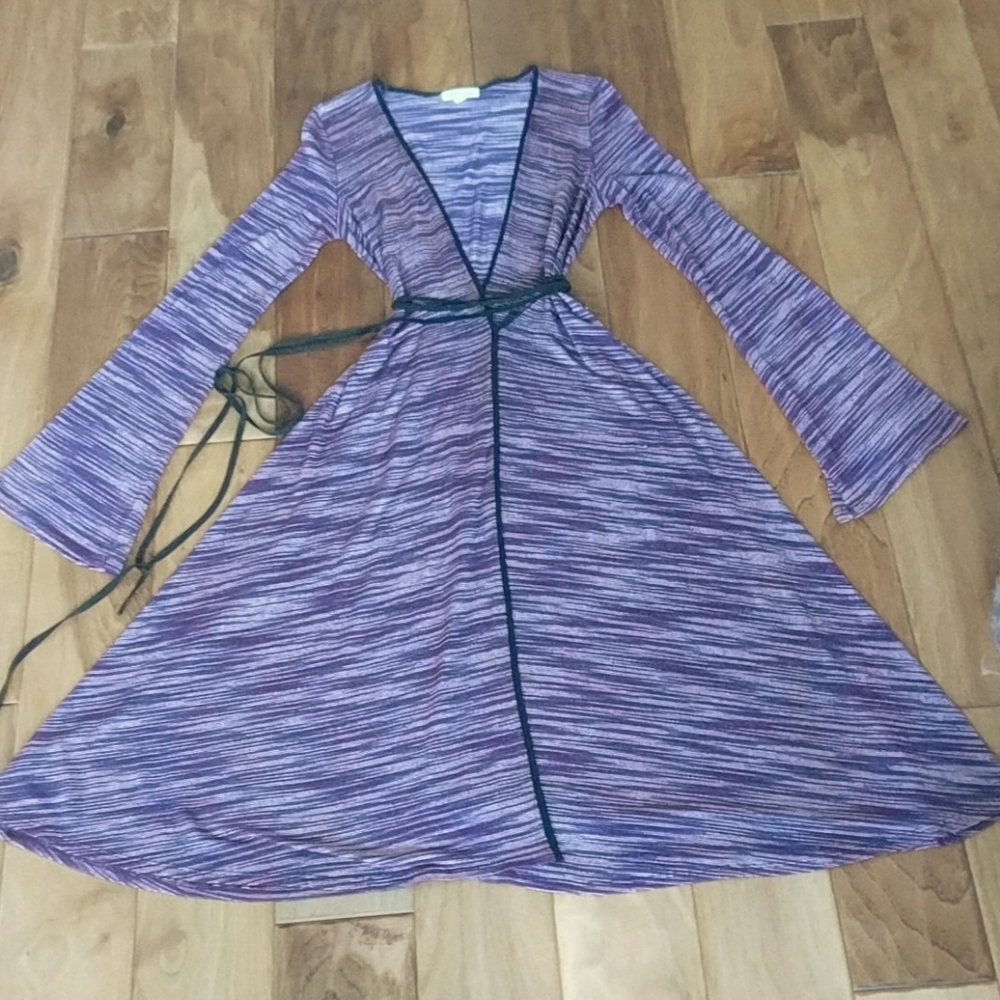Urban outfitters Silence + Noise purple wrap dress
